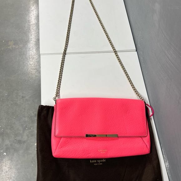 kate spade Handbags - Kate Spade Pink Leather Crossbody